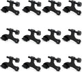 12 Pack Hinge Pin Black Door Stopper, Adjustable Heavy Duty Hinge Pin Door Stop by SUNTAI
