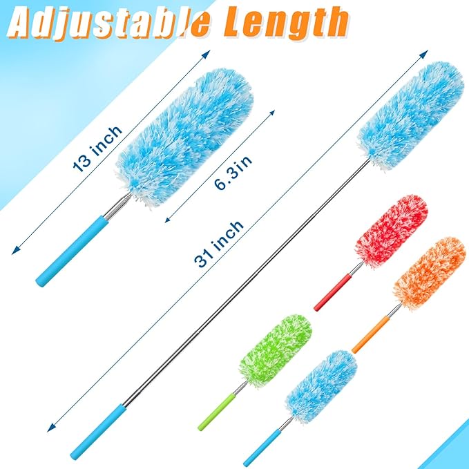 Tanlade 12 Pcs Microfiber Feather Duster - Image 2