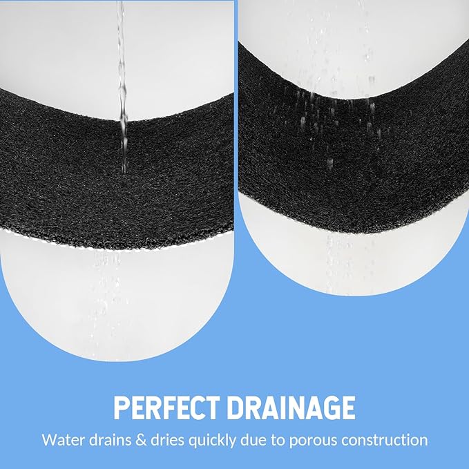 Non-Slip Bathtub Mat, Anti Slip Shower Mat, Fast Drying Bathtub Mats, Foot - Image 6