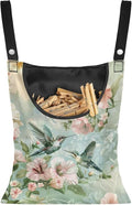 Hummingbird Clothespin Bag for Outdoor Laundry Clothesline and Clothes Pin by Unknown