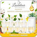 Plug-in Air Freshener Starter Kit, 1 Warmer and 9 Essential Oil Refills by LASENTEUR