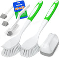 Holikme 6Pack Kitchen Cleaning Brush by Holikme