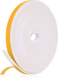 26Feet Weather Stripping Seal for Door Window, High Density Foam Tape, by Amzjjle