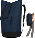 Laundry Bag Backpack Extra Large, Heavy Duty Laundry Bag by Azhido