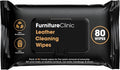Furniture Clinic Leather Cleaning Wipes | 80 Count | Clean & Restore Leather & by FurnitureClinic