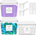 Lifewit 2+1 Laundry Pods Container & Dryer Sheet Holder, Large Powder Detergent by Lifewit