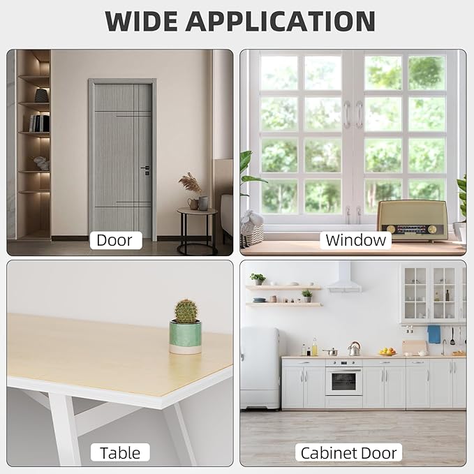 3Pcs×196" Wedge Weather Stripping Door Seal Strip - Image 8