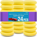 psler Foam Car Wax Applicator Pad Foam Applicator Pads Detailing Round 4 inch by PSLER