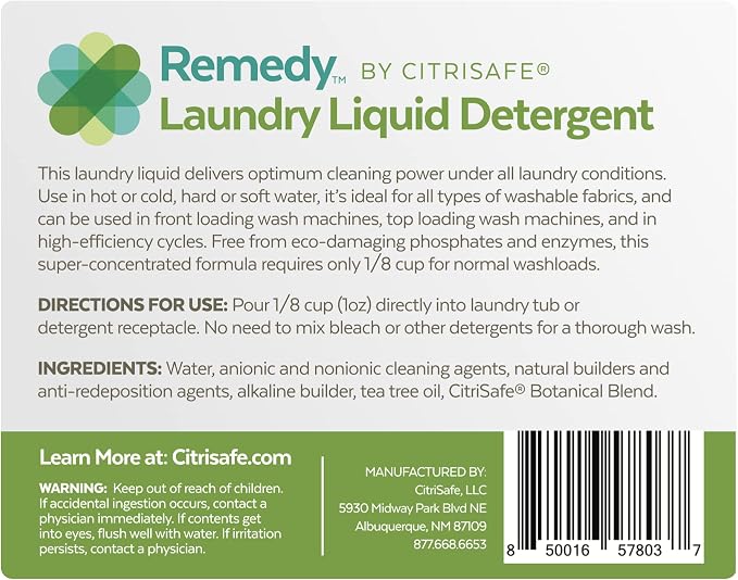 Remedy Laundry Liquid Detergent - Image 2