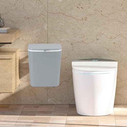 3.2 Gallon/12 L Wall Mounted Garbage Can, Hanging Cabinet Trash Can - Image 5