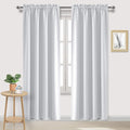 DWCN Blackout Curtains for Bedroom – Rod Pocket Thermal Insulated Noise by DWCN