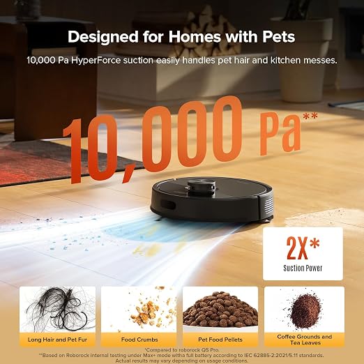 roborock Q7 M5 Robot Vacuum and Mop Combo, 000Pa HyperForce Suction, Robotic - Image 3