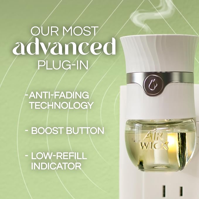 Air Wick Plug In Advanced Scented Oil, Winter Woods + Frosted Ivy, Air - Image 4