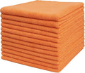 Tricol Clean Microfiber Cleaning Cloth, 12 Pack Ultra-Thick Cleaning Rags by TricolClean