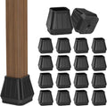 24PCS Square Chair Leg Floor Protectors by Violibar