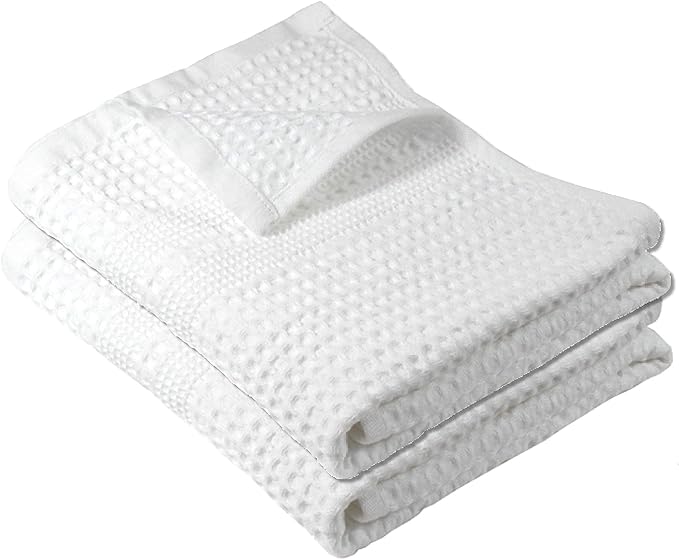 GILDEN TREE Waffle Hand Towels for Bathroom Quick Dry Towel Super Absorbent by GildenTree