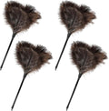 Ostrich Feather Duster-14.9 Inch Mini Natural Feathers Dusters by FeelFunFeather