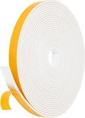 Weather Stripping Door Seal Strip, Strong Adhesive, Lightproof, Soundproof by Amzjjle