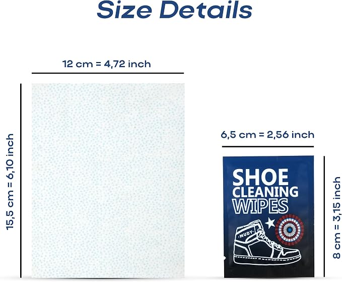 Sneaker Cleaner Wipes 35 Packs Suede Leather Tennis Quick Cleaning Disposable - Image 2
