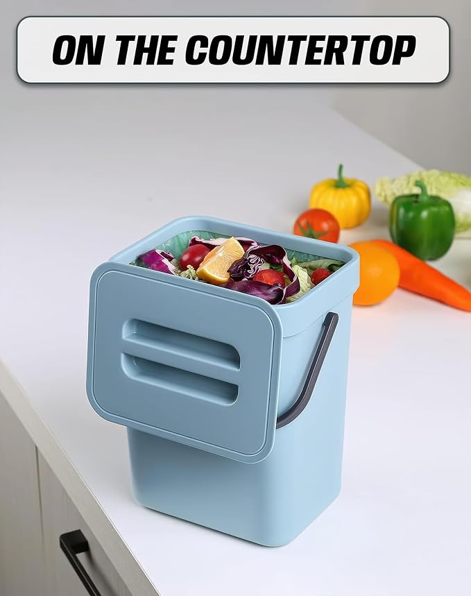 1.3 Gallon Small Trash Can - Image 4