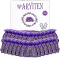 20 Pack Lavender Sachet Bags, 100% Natural French Dried Lavender Sachets by Aryiten