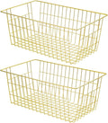 SANNO Wire Baskets Storage Baskets, Freezer Bakets Pantry Baskets Kitchen by SANNO