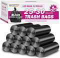 25-30 Gallon Trash Bags Black 120 Count by TFORING%C2%AE