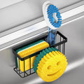 Sponge Holder Smiley Face, Sink Caddy, Sink Organizer by MURLONG