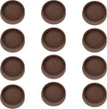 2X2 Round Rubber Caster Cups, Non Slip Furniture Pads, Anti-Slip Gripper by VOCOMO