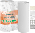 OcePor Non-Adhesive Drawer and Shelf Liner 17.5IN x 30FT，Non Slip Cabinet and by OcePor