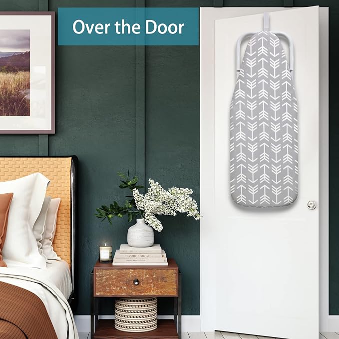 Tabletop Ironing Board with Folding Legs, Portable Small Ironing Board with - Image 5