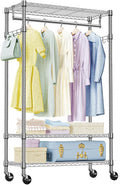 IZEUK Heavy Duty Rolling Garment Rack by IZEUK