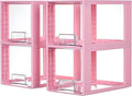 Vtopmart 4 Pack Large Stackable Storage Drawers, Easily Assemble Acrylic by Vtopmart