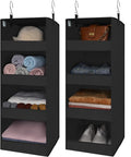 GRANNY SAYS 4-Shelf Hanging Organizer, Closet Hanging Shelves, Closet Hanging by GRANNYSAYS