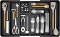 Lifewit Large Silverware Drawer Organizer, Plastic Cooking Utensil Tray by Lifewit