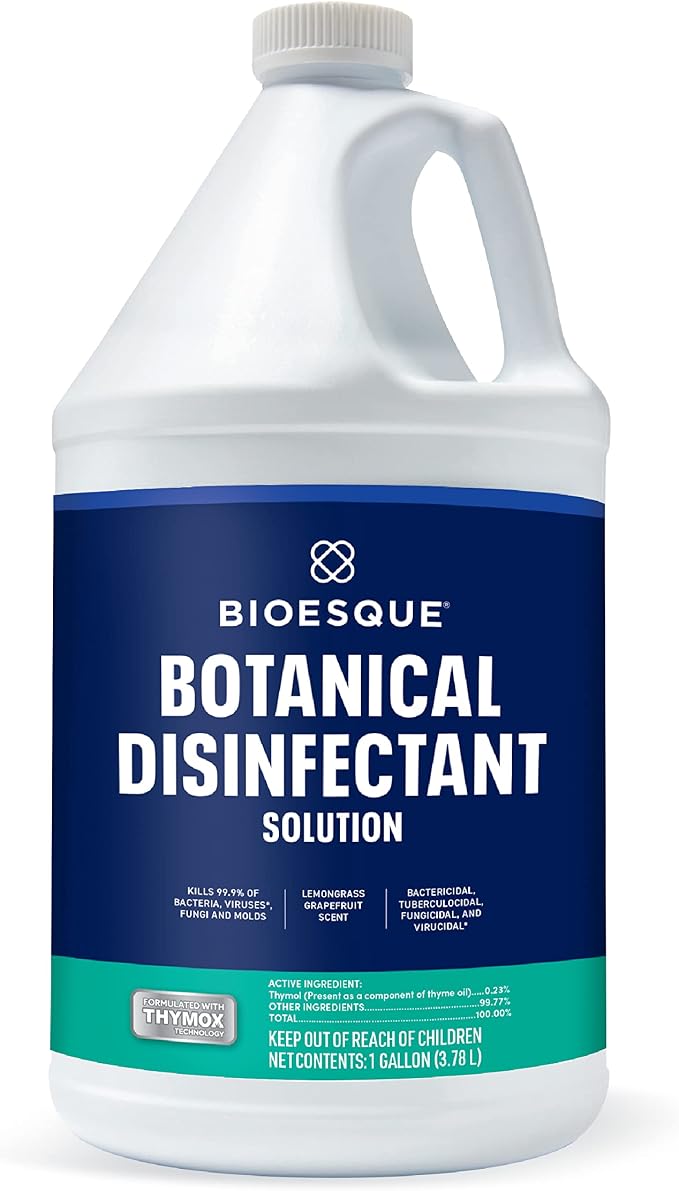 Bioesque Botanical Disinfectant Solution, Heavy Duty Broad-Spectrum Disinfectant by Bioesque