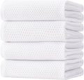 Homaxy 100% Cotton Oversized Waffle Weave Kitchen Dish Towels, Ultra Soft by Homaxy