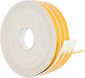 High Density Foam Weather Stripping Door Seal Strip Insulation Tape Roll by DualplexTalvania