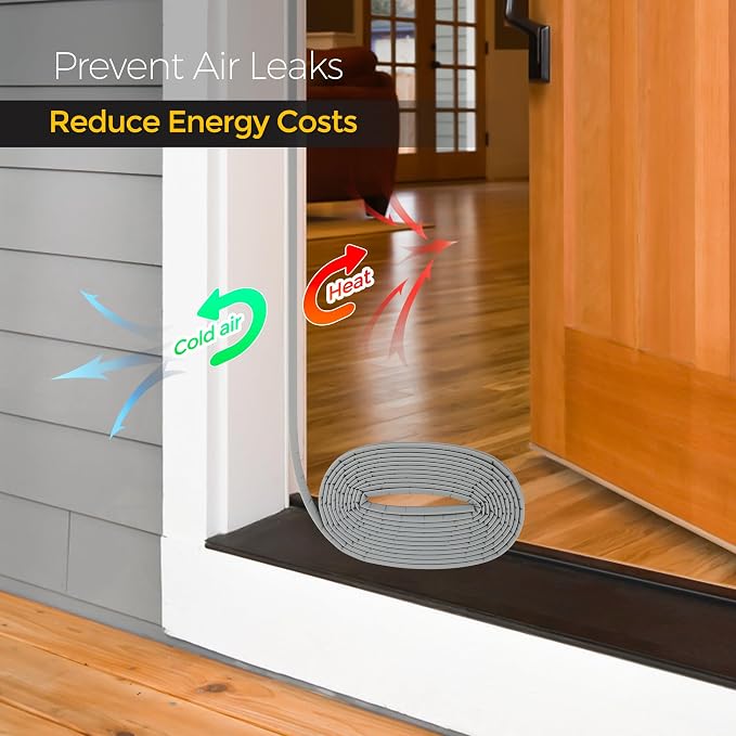 Weather Stripping Door Seal Strip Soundproof Q Foam Tape, Exterior Door - Image 3