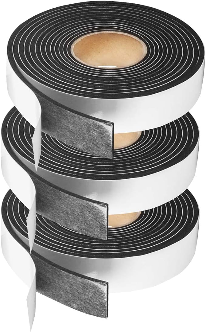 Foam Tape Weather Stripping Window Seal, Adhesive Closed Cell Weather Strip by YIJUHOU