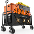 300L Large Collapsible Wagons Carts by Unknown