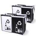 Recycle Waste Bag for Kitchen Home- Indoor Recycling Bins Trash Sorting by REFARICO