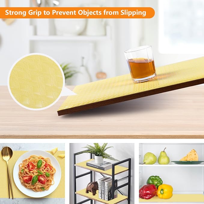 Shelf Liners for Kitchen Cabinets Refrigerator Liners Waterproof & Oil-Proof - Image 5