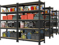 PrimeZone Storage Shelves 5 Tier Adjustable Garage Storage Shelving, Heavy Duty by PrimeZone