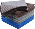KinHwa Kitchen Washcloths for Dishes Absorbent Microfiber Dish Cloths Quick Dry by KinHwa