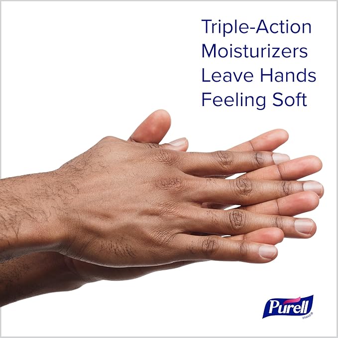 PURELL Advanced Hand Sanitizer Soothing Gel, Fresh Scent, 8 fl oz Pump Bottle - Image 6