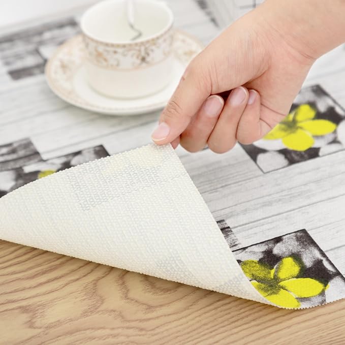 Shelf Liner 18" W x 288" L Non Adhesive Kitchen Drawer Liner, Waterproof Shelf - Image 7