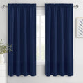 DWCN Navy Blue Blackout Curtains by DWCN
