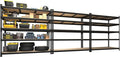 PrimeZone 3 Pack Heavy Duty Adjustable 5 Tier Garage Storage Shelves by PrimeZone
