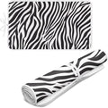 Zebra Print Ironing Mat Portable Iron Pad Magnetic Cover and Padding by Unknown